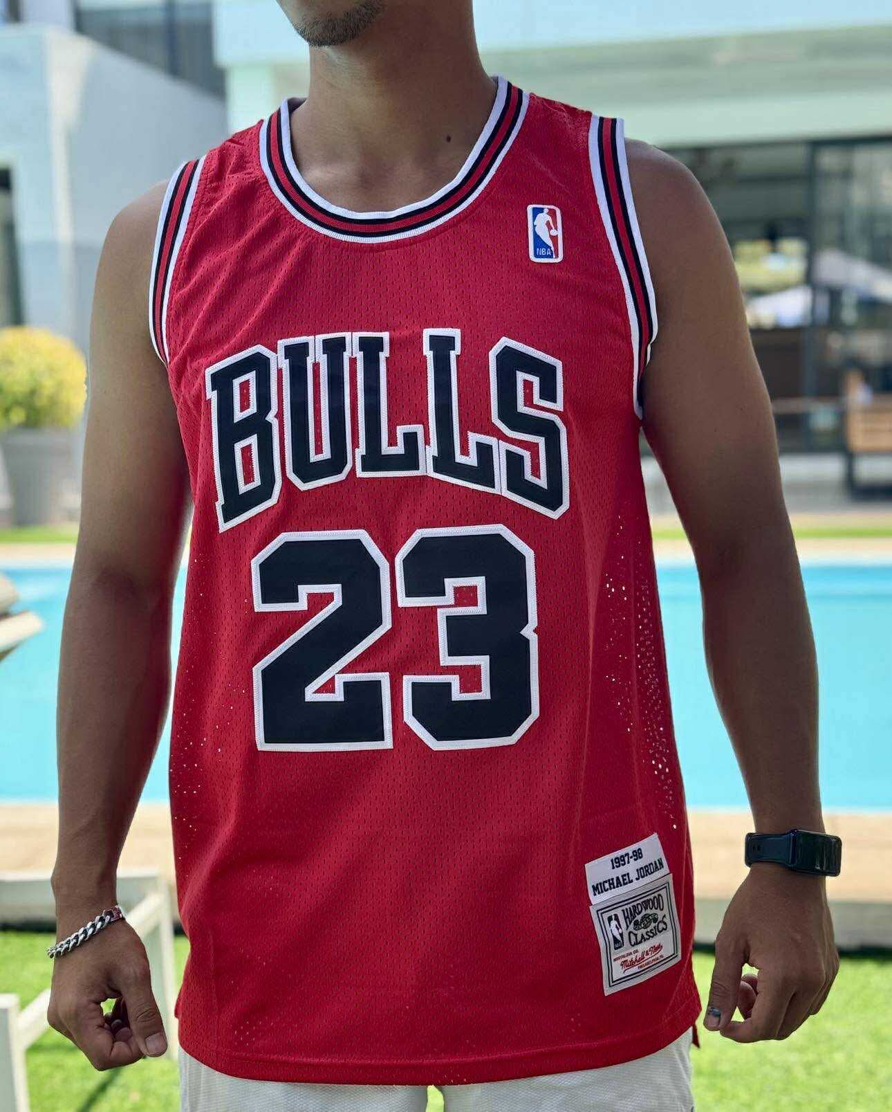 Maillot Basket Bulls Jordan Rouge - Image 1