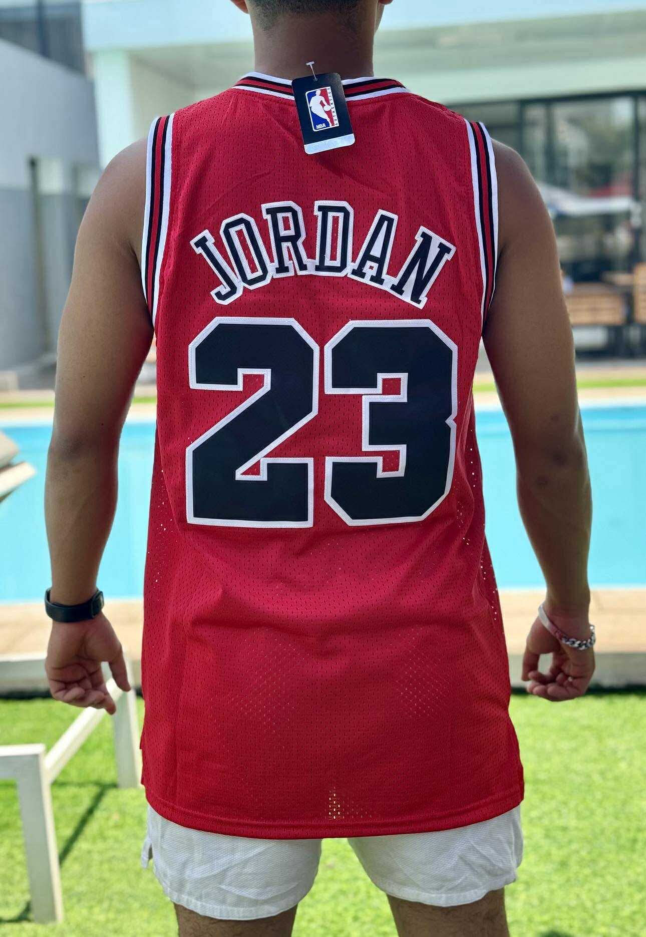 Maillot Basket Bulls Jordan Rouge - Image 2