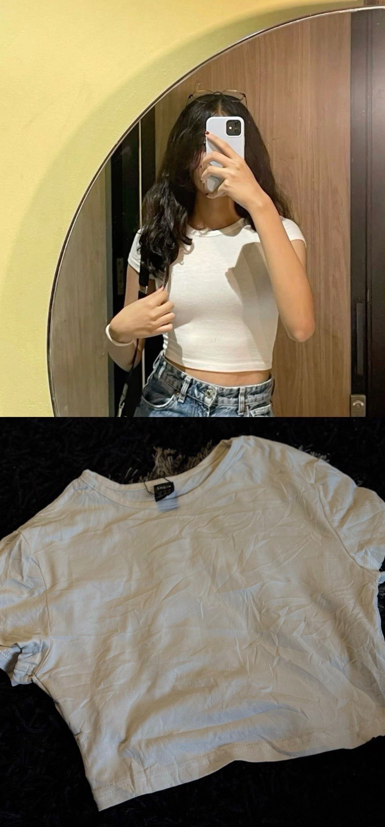 Tee_shirt crops shein - Image 1